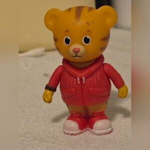 Red and Yellow Tiger Toy Figure